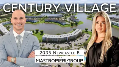 Newcastle at Century Village Property Tour With Larry Mastropieri | 2035 Newcastle B, Boca Raton